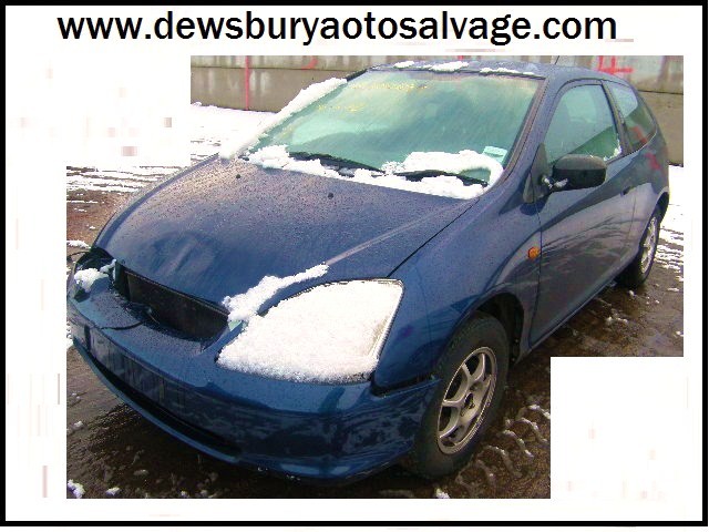 HONDA CIVIC 1400 CC 5 SPEED MANUAL 3 DOOR HATCHBACK 2003 BREAKING SPARES NOT SALVAGE