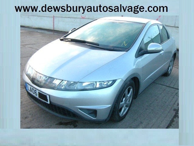 HONDA CIVIC SE I-VTEC 1600 CC SILVER BREAKING SPARES NOT SALVAGE 5 DOOR HATCHBACK 2006