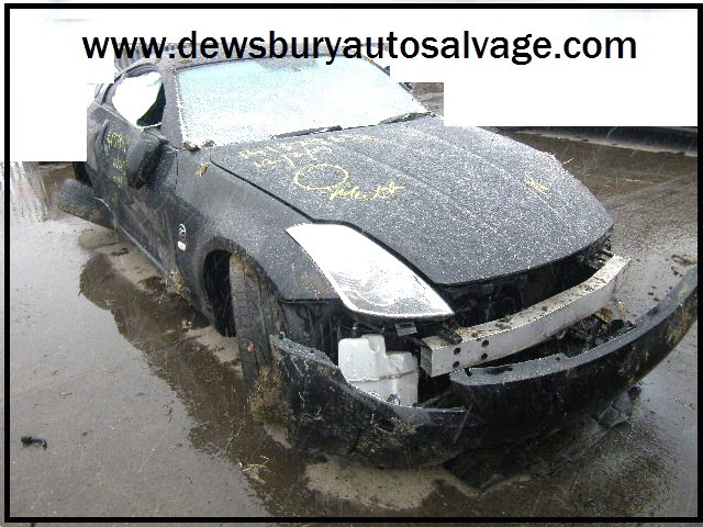NISSAN 350Z 3500 CC PETROL BLACK BREAKING SPARES NOT SALVAGE 3 DOOR COUPE 2007