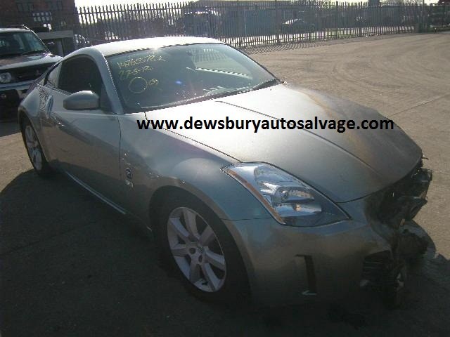 NISSAN 350Z 3500 CC PETROL BLACK FAIRLADY BREAKING SPARES NOT SALVAGE 3 DOOR COUPE 2003