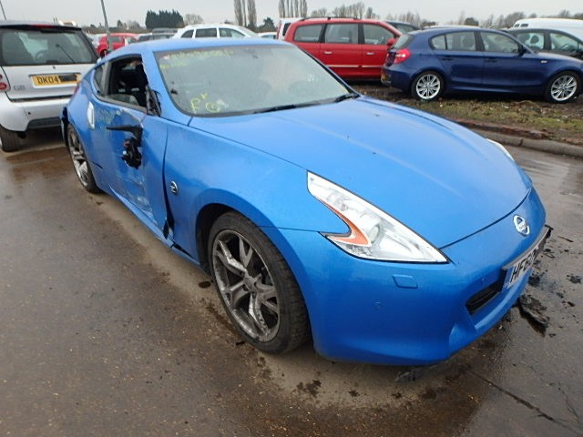 NISSAN 370Z 370 Z 370-Z 3700 CC GTV6 PETROL BLUE BREAKING SPARES NOT SALVAGE COUPE 2010