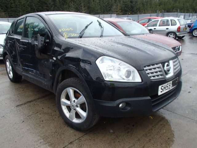 NISSAN QASHQAI 2009 ACENTA 1461 CC 1.5 DCI BLACK MANUAL 5 DOOR BREAKING SPARES NOT SALVAGE