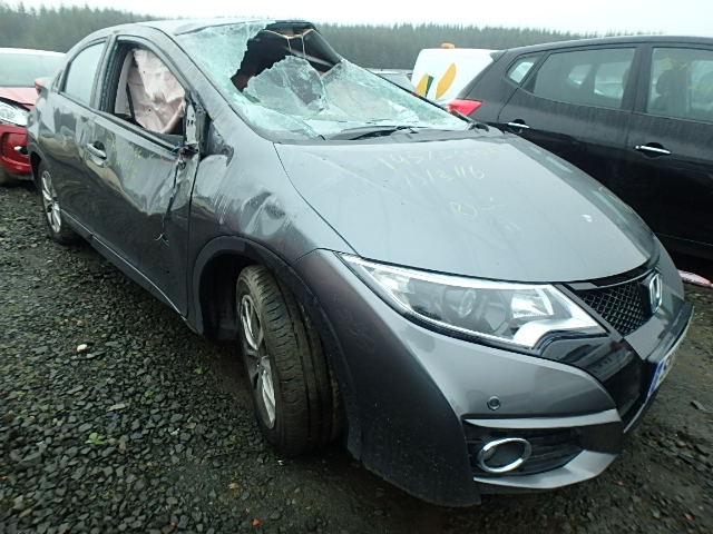 HONDA CIVIC 1600 CC i-DTEC SE PLUS GREY 6 SPEED MANUAL DIESEL BREAKING SPARES NOT SALVAGE 2015