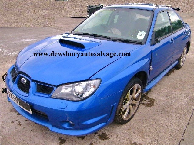 SUBARU IPMREZA 2500 CC 5 SPEED MANUAL PETROL 4 DOOR SALOON 2005 BREAKING SPARES NOT SALVAGE