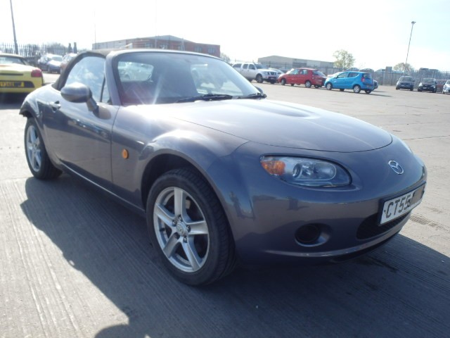 MAZDA MX5 MX5 CONVERTIBLE 1800 CC MANUAL GREY PETROL 2006 BREAKING SPARES 