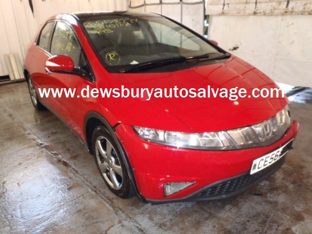 HONDA CIVIC 2200 CC RED BREAKING SPARES NOT SALVAGE 5 DOOR HATCHBACK 2006