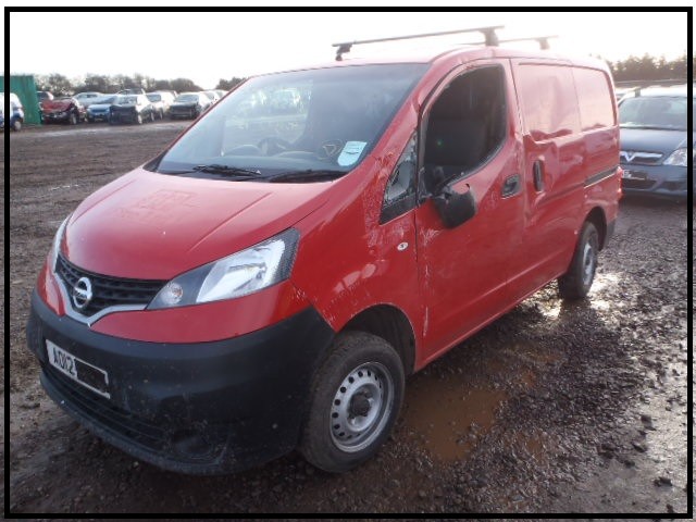 NISSAN NV200 SE DCI RED 1500 CC CAR DERIVED VAN BREAKING SPARES NOT SALVAGE 2012