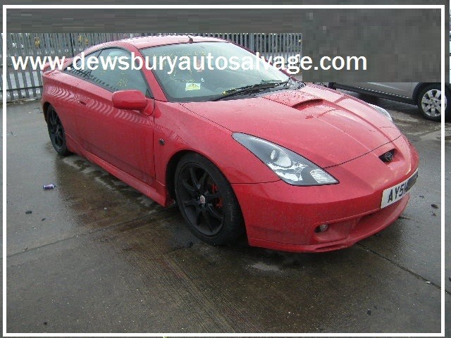 TOYOTA CELICA T SPORT VVTLI 1800 CC 2001 RED BREAKING SPARES NOT SALVAGE