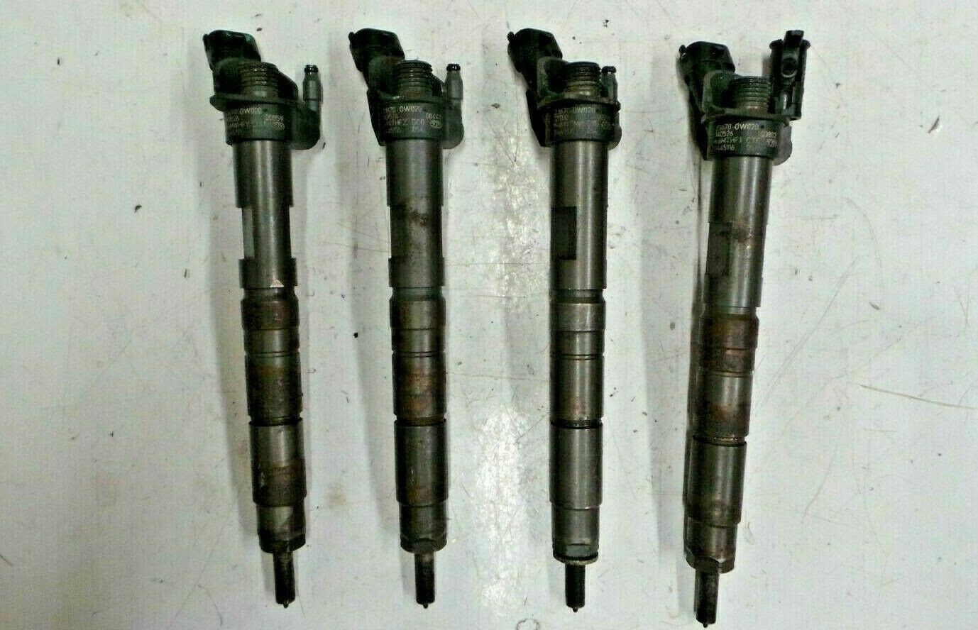 TOYOTA AURIS 1400CC DIESEL 2014-2017 INJECTORS (SET OF 4)  - PART NUMBER: 23670-0W020