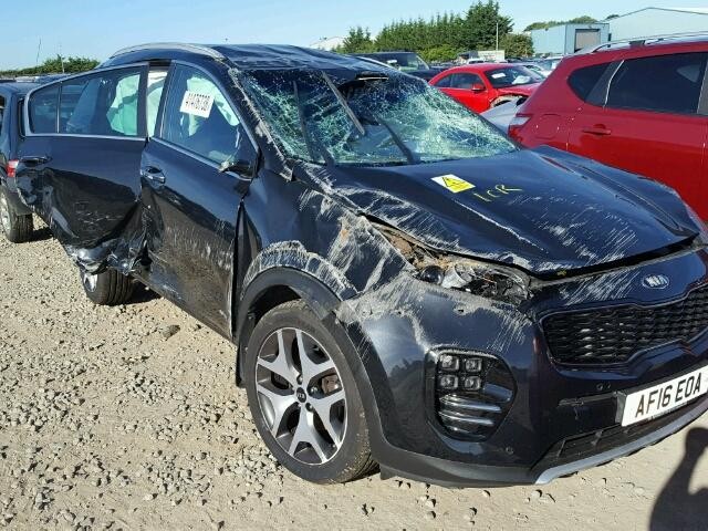 KIA SPORTAGE 2000 CC 6 SPEED AUTOMATIC DIESEL BLACK BREAKING SPARES NOT SALVAGE 2016