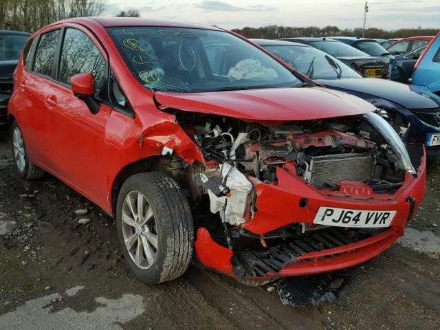 NISSAN NOTE TEKNA 1200 CC PETROL AUTOMATIC MPV RED BREAKING SPARES NOT SALVAGE 2015