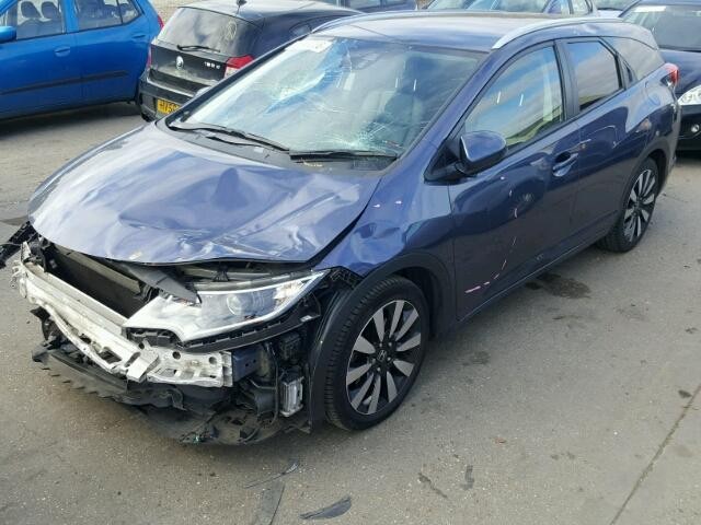 HONDA CIVIC 1600 CC 6 SPEED MANUAL DIESEL BREAKING SPARES NOT SALVAGE BLUE 5 DOOR HATCHBACK 2016
