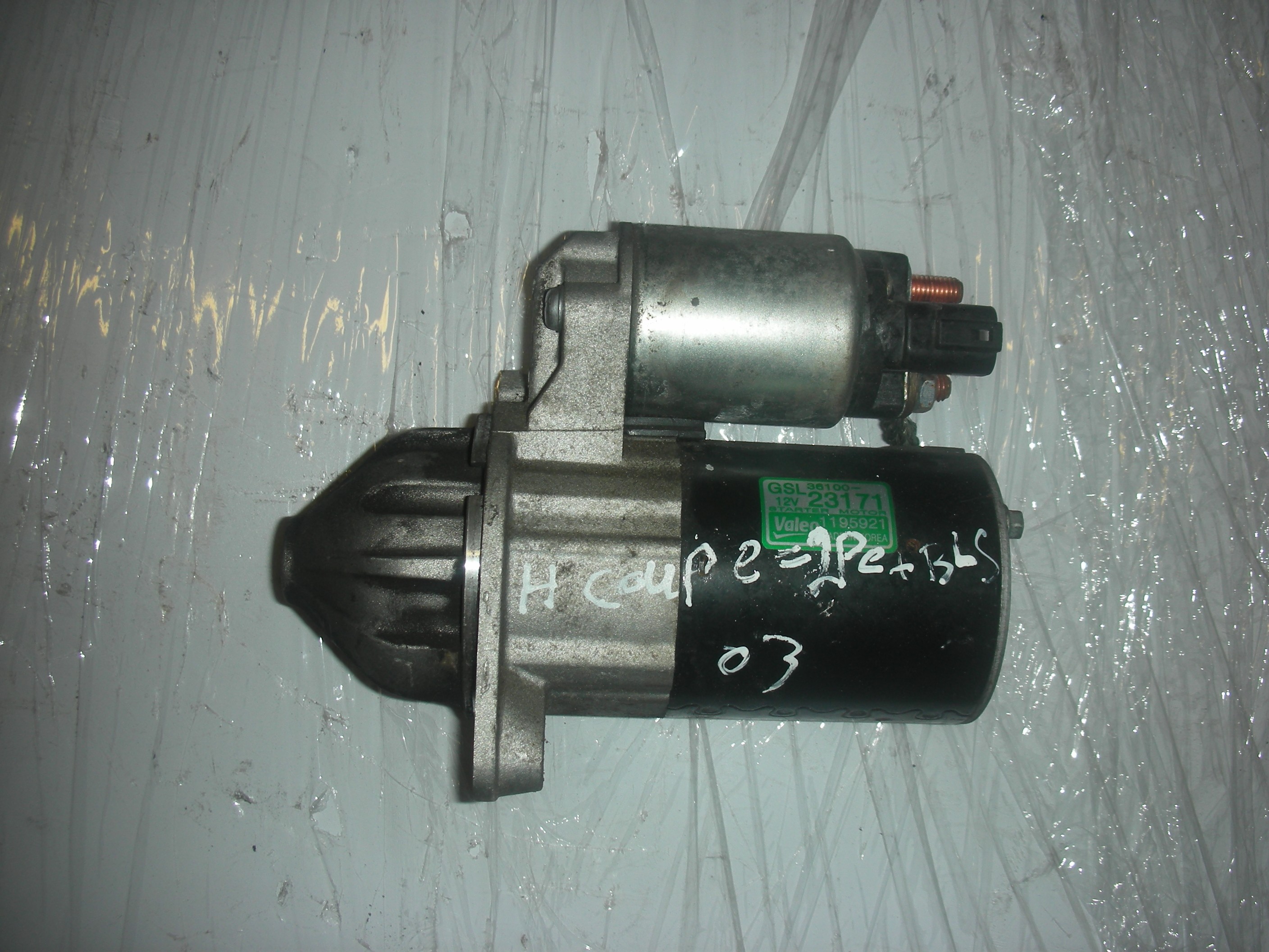 HYUNDAI COUPE 2000 CC PETROL MANUAL STARTER MOTOR 2003-2005.