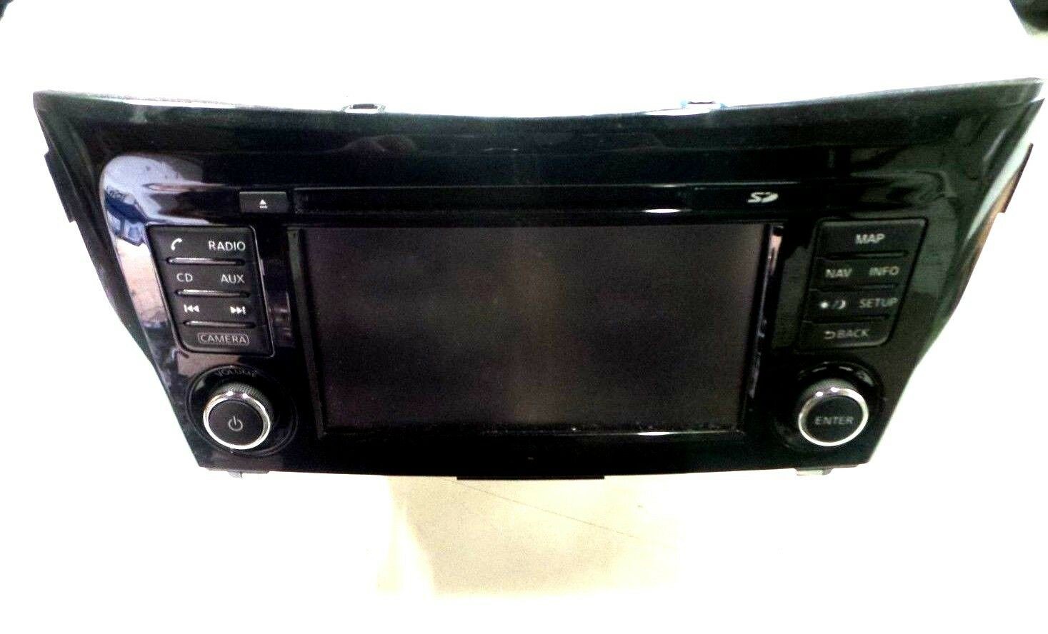 GENUINE NISSAN X-TRAIL X TRAIL T32 2014-ON SAT NAV SATELLITE NAVIGATION CD PLAYER RADIO UNIT 7513-750-235