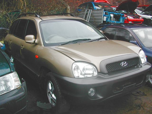 HYUNDAI SANTAFE  2000 2003 SILVER Manual Turbo Diesel 5Door