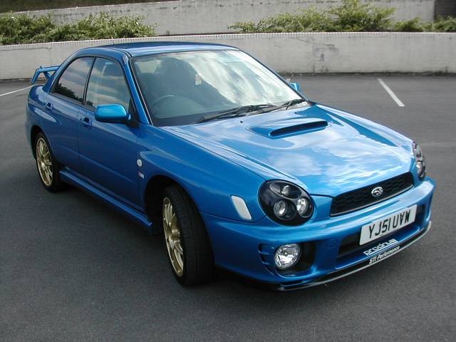 SUBARU IMPREZA  2000 2003 BLUE Manual Petrol 4Door