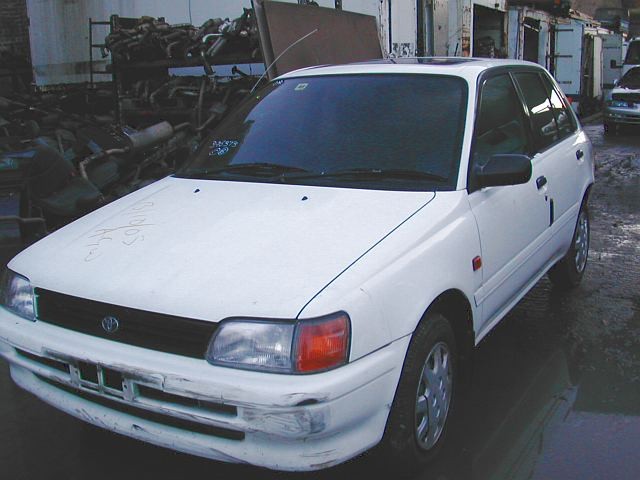 TOYOTA STARLET  1300 1996 WHITE Manual Petrol 3Door