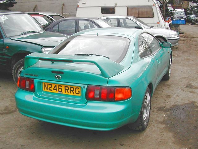 TOYOTA CELICA  1800 1996 BLACK Manual Petrol 2Door