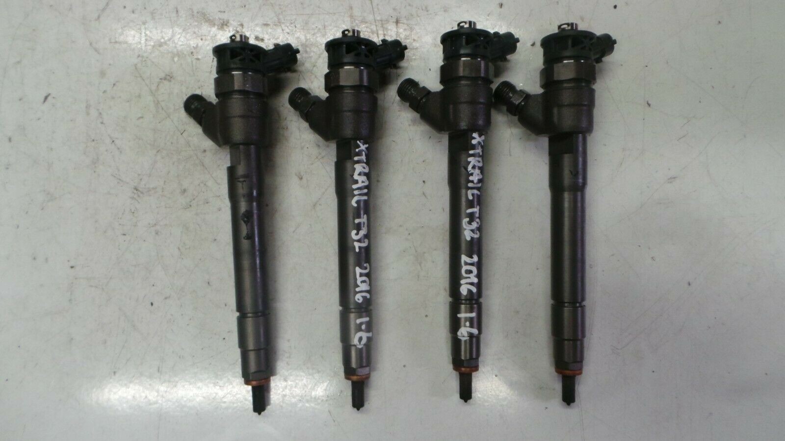 NISSAN X-TRAIL 1600CC DIESEL INJECTORS (SET OF 4) PART NUMBER:0445110546