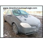 NISSAN PRIMERA 1800 CC  5 SPEED MANUAL 5 DOOR HATCHBACK 2003 BREAKING SPARES NOT SALVAGE