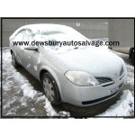 NISSAN PRIMERA S 1800 CC  5 SPEED MANUAL 5 DOOR HATCHBACK 2003 BREAKING SPARES NOT SALVAGE