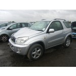 TOYOTA RAV-4 2000 CC NGR VVTI PETROL SILVER 3 DOOR ESTATE 2001.