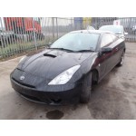 TOYOTA CELICA VVTi 1800 CC COUPE BLACK BREAKING SPARES NOT SALVAGE 2003