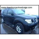 NISSAN PATHFINDER TEKNA DCI 2500 CC 2009 DIESEL ESTATE BREAKING PARTS BLACK