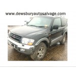 MITSUBISHI SHOGUN D-iD 3200 CC  ESTATE 2001 BREAKING SPARES NOT SALVAGE