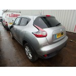 NISSAN JUKE ACENTA PREMIUM 1500 CC DIESEL SILVER DIESEL BREAKING SPARES NOT SALVAGE 2015