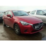MAZDA 2 SE 1500 CC RED PETROL 5 DOOR HATCHBACK BREAKING SPARES PARTS 2017