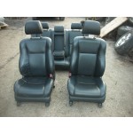 TOYOTA AVENSIS D4D BLACK LEATHER SEATS INTERIOR 2003- 2008.