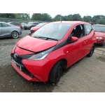 TOYOTA AYGO X-PLAY VVTi 1000 CC 5 SPEED MANUAL 5 DOOR RED HATCHBACK BREAKING SPARES NOT SALVAGE 2015