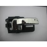 NISSAN QASHQAI DRIVER SIDE INNER REAR DOOR HANDLE IN HALF CHROME 2007-2011.