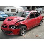 MITSUBISHI LANCER/EVO EVO VII 2000 RED MANUAL PETROL 4 DOOR 2001