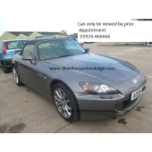 HONDA S2000 2000 CC 6 SPEED MANUAL 2 DOOR 2006 BREAKING SPARES NOT SALVAGE