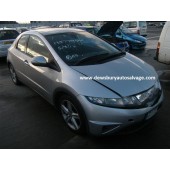 HONDA CIVIC 2200 CC SILVER BREAKING SPARES NOT SALVAGE 5 DOOR HATCHBACK 2006