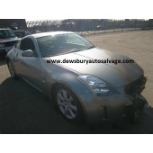 NISSAN 350Z 3500 CC PETROL BLACK FAIRLADY BREAKING SPARES NOT SALVAGE 3 DOOR COUPE 2003