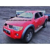 MITSUBISHI L200 DID 2500 2007 RED TURBO DIESEL 4 DOOR RAGING BULL