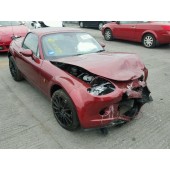 MAZDA MX5 MX-5 SE SPORT CONVERTIBLE 1800 CC 6 SPEED MANUAL RED PETROL BREAKING SPARES 2007