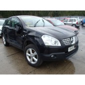 NISSAN QASHQAI 2009 ACENTA 1461 CC 1.5 DCI BLACK MANUAL 5 DOOR BREAKING SPARES NOT SALVAGE