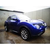 NISSAN JUKE TEKNA 1500 CC DIESEL BLUE BREAKING SPARES NOT SALVAGE 2015