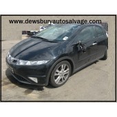 HONDA CIVIC 2200 CC ES I-CTDI BLACK BREAKING SPARES NOT SALVAGE 5 DOOR HATCHBACK 2009