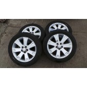 GENUINE MITSUBISHI OUTLANDER 18 INCH 18" ALLOY WHEEL SET 215/55 18 - BREAKING PARTS