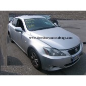 LEXUS IS220 D IS 220 DIESEL SILVER MANUAL 2006 BREAKING SPARES NOT SALVAGE 4 DOOR SALOON