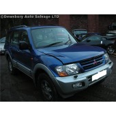 MITSUBISHI SHOGUN  3200 2002 SILVER Manual Turbo Diesel 3Door