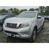 NISSAN NAVARA 2300 CC PICKUP DIESEL SILVER AUTOMATIC 2017 FOR SPARES /PARTS ONLY