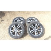 GENUINE HYUNDAI SANTA-FE SANTA FE MK3 19 INCH 19" ALLOY WHEEL SET 235/55 R19 - BREAKING PARTS 